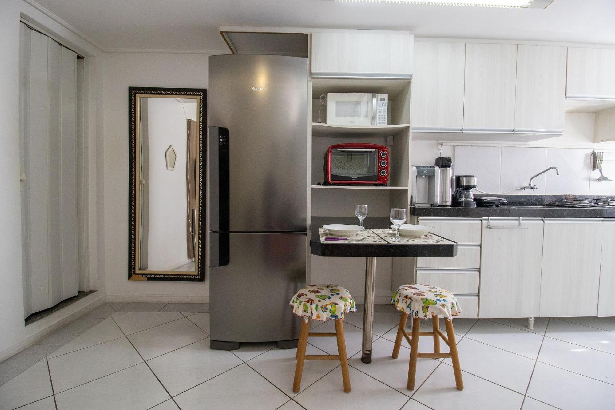 Apartamento Was36 - 1dorm Climatizado, Calcadao, Tv's Smart *