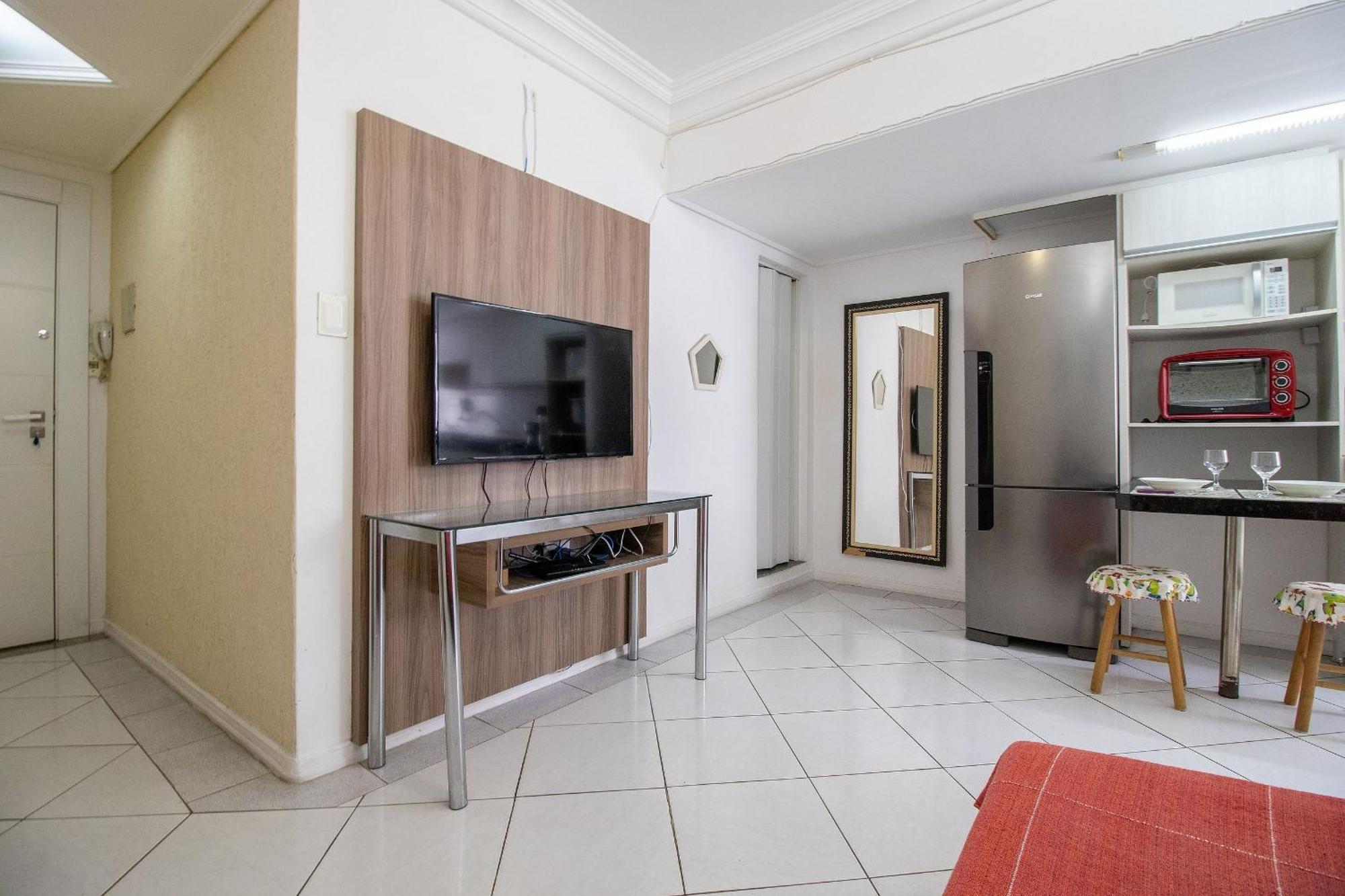 Was36 - 1dorm Climatizado, Calcadao, Tv's Smart * Balneario Camboriu